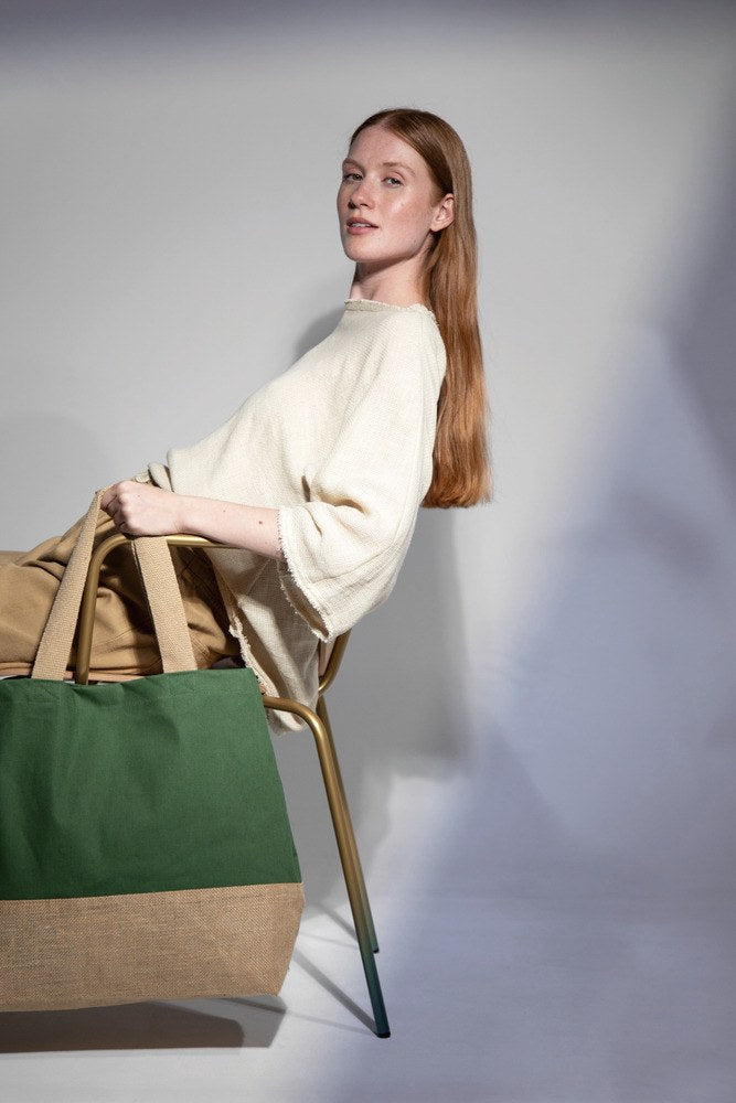 Borsa mare 100% cotone