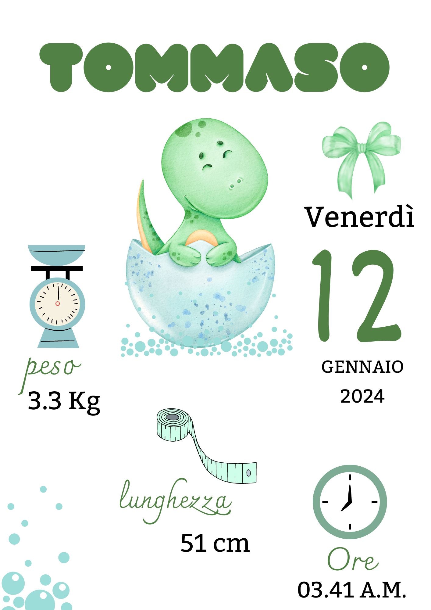 Quadretti nascita