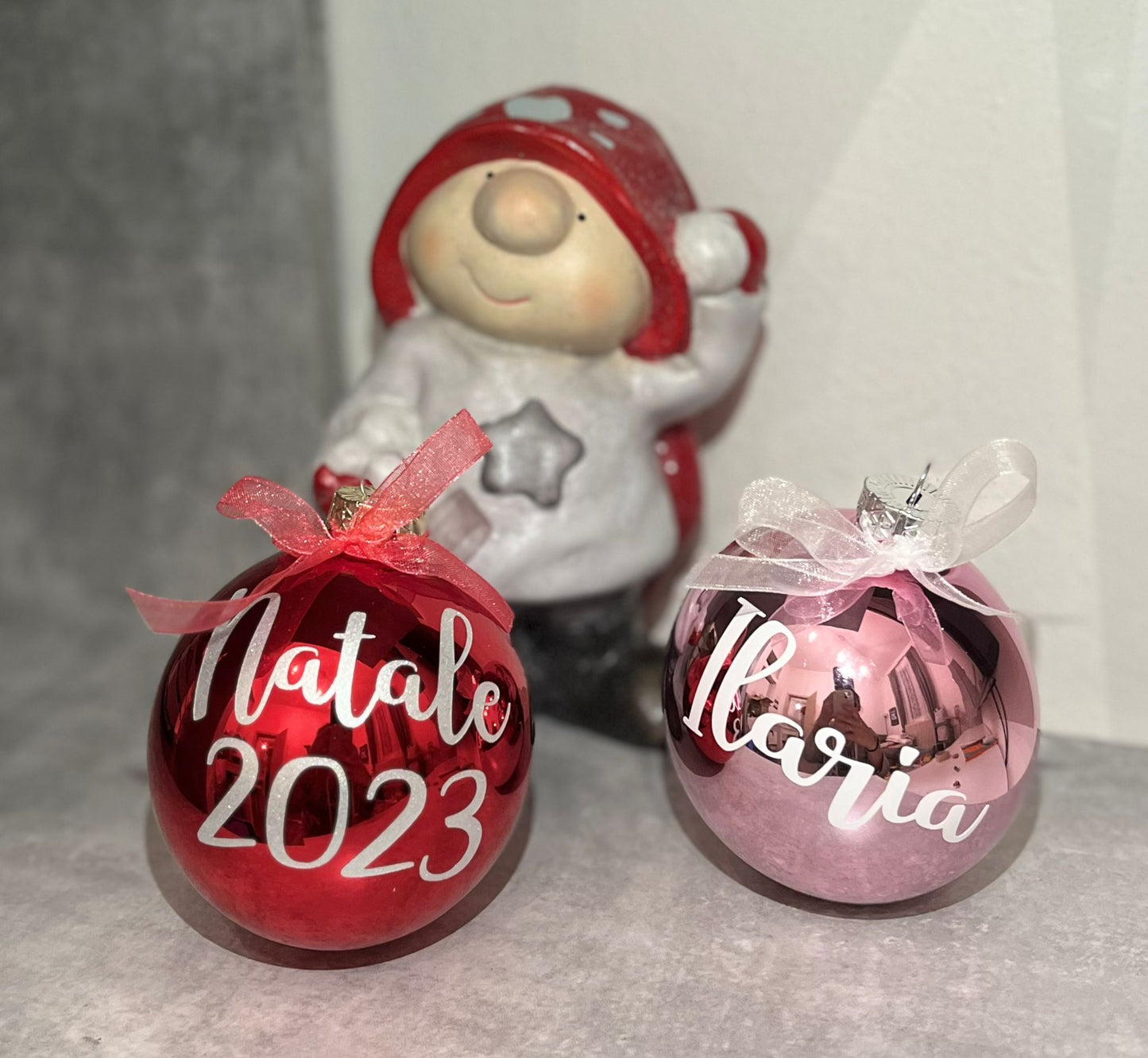 Palline di natale personalizzate