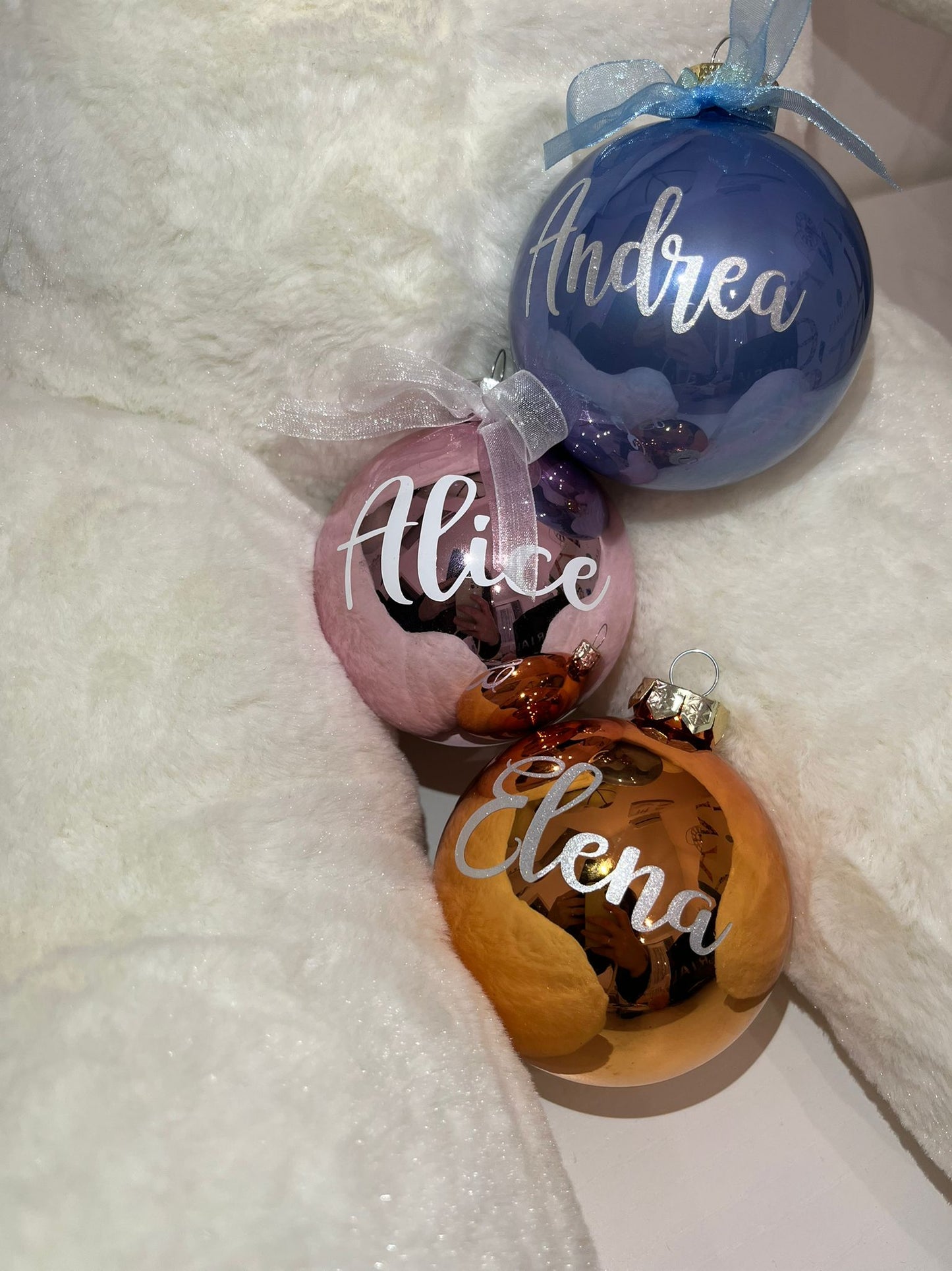 Palline di natale personalizzate