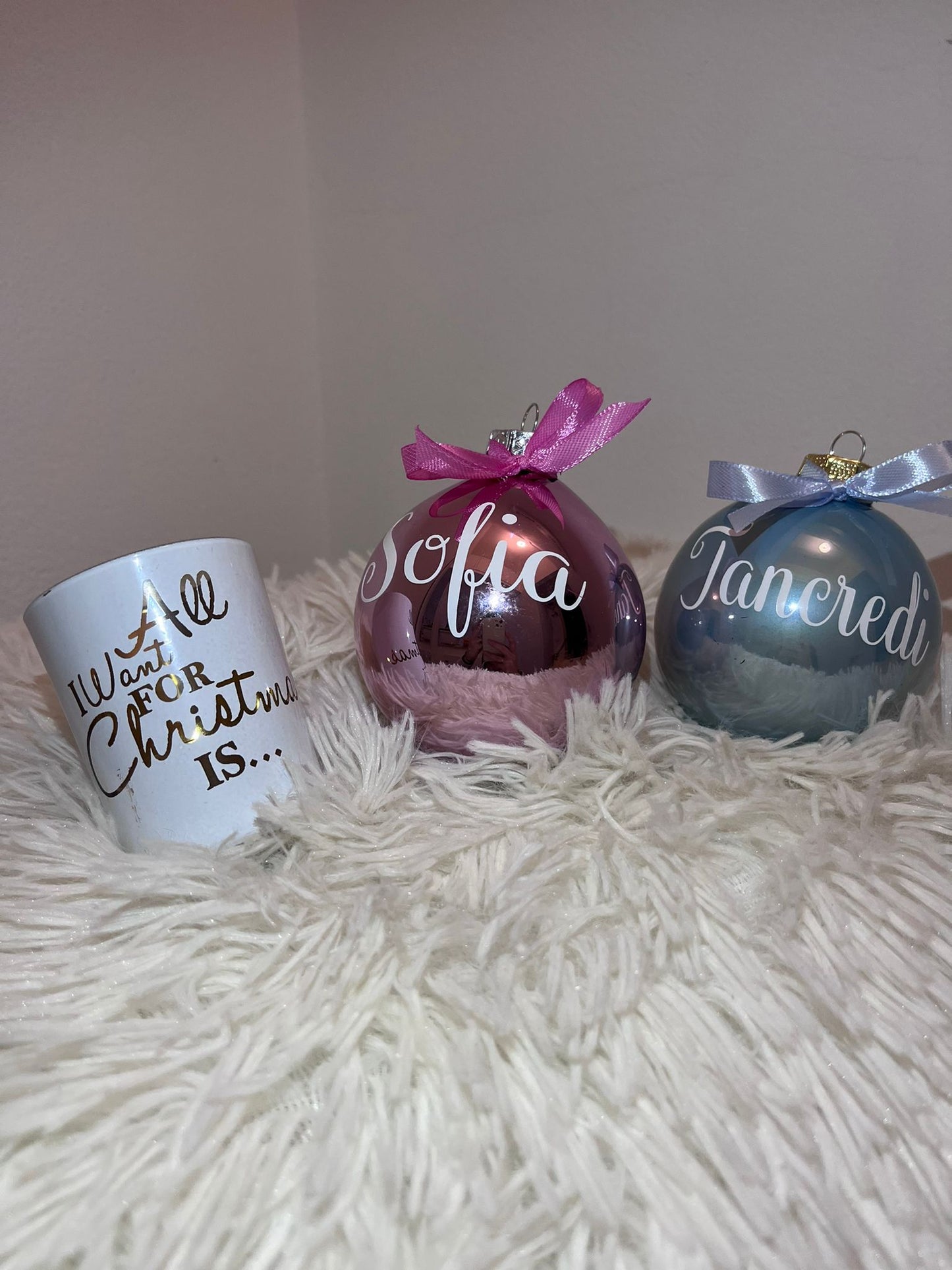 Palline di natale personalizzate