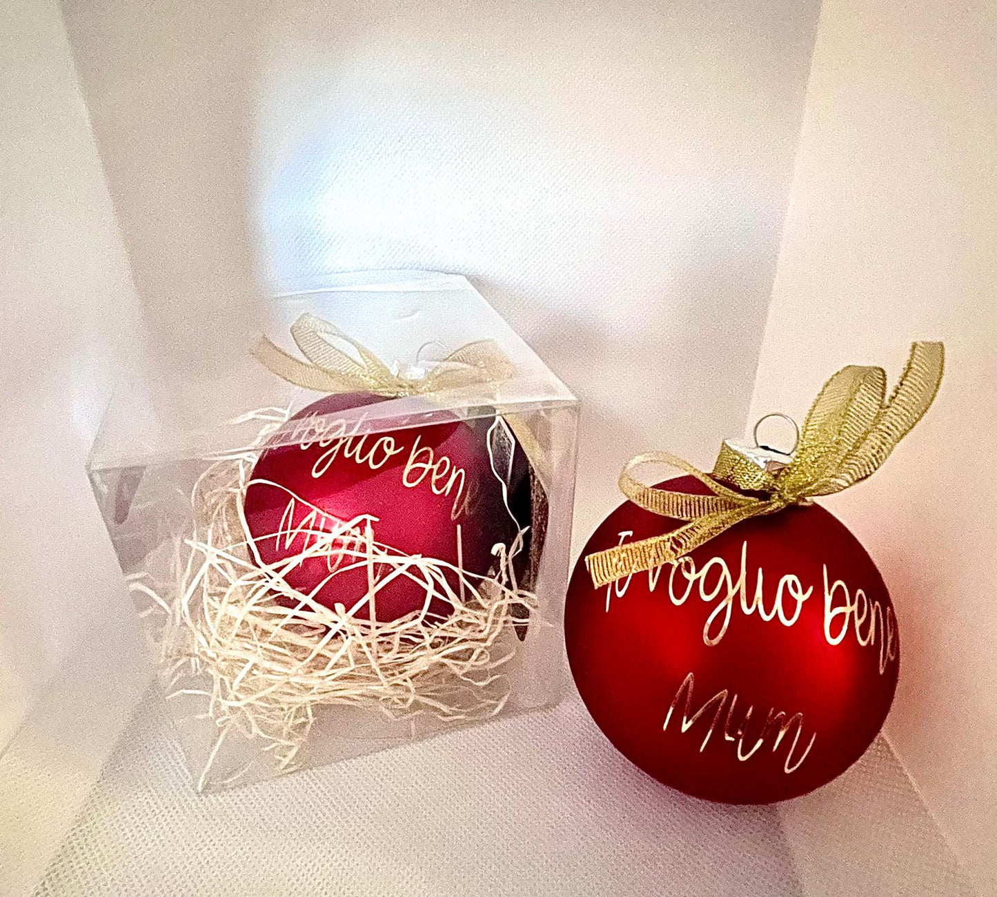 Palline di natale personalizzate