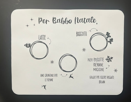 Tovagliette Babbo Natale