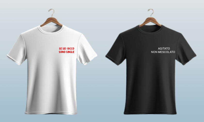 T-shirt messaggi