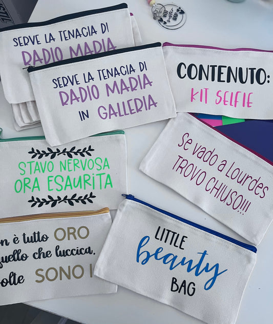 Pochette/astucci personalizzati